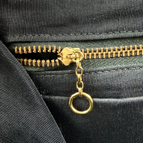 1950's brown snakeskin top handle purse - Picture 10 of 16